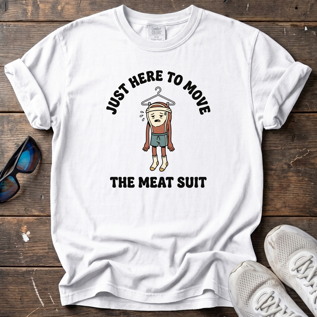 Meat Suit Tee — White
