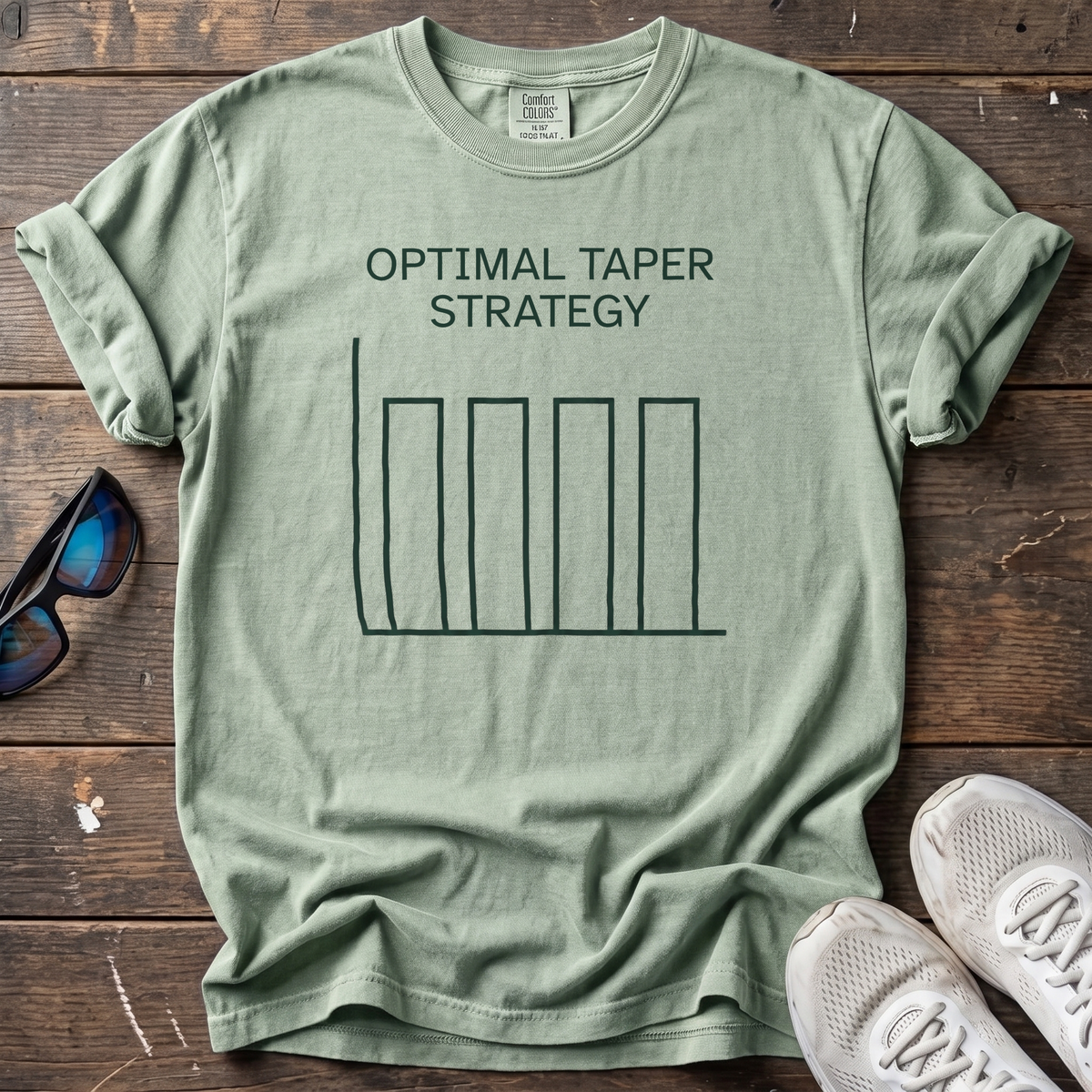Optimal Taper Strategy Tee — Bay