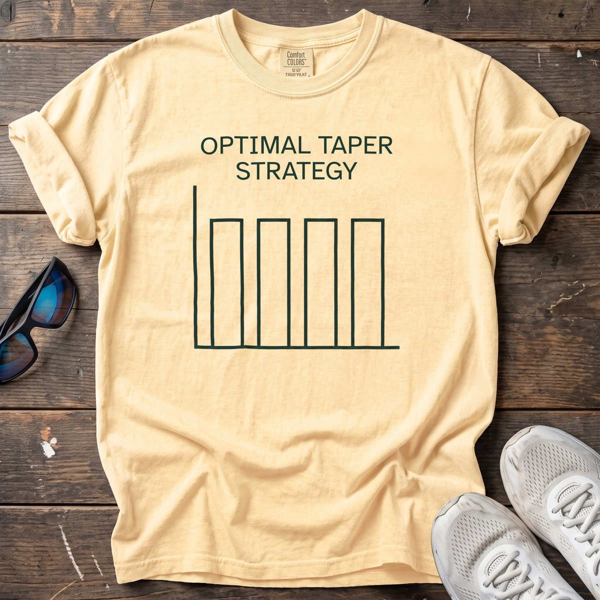 Optimal Taper Strategy Tee — Butter