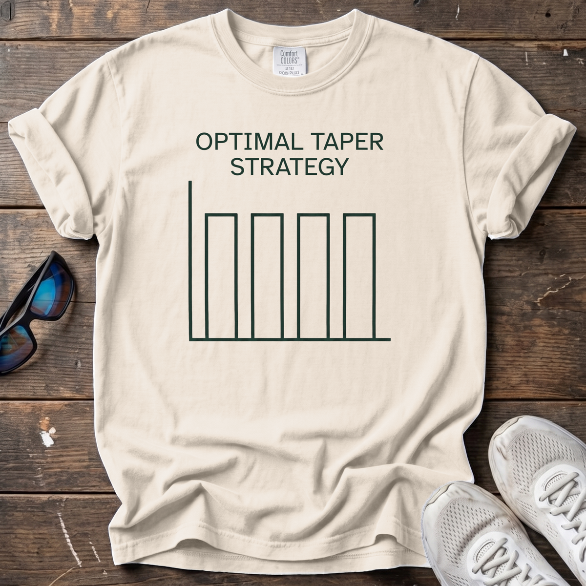 Optimal Taper Strategy Tee — Ivory