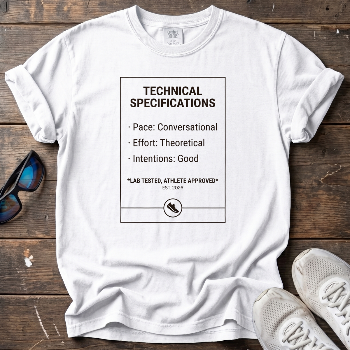 Technical Specifications Tee — White