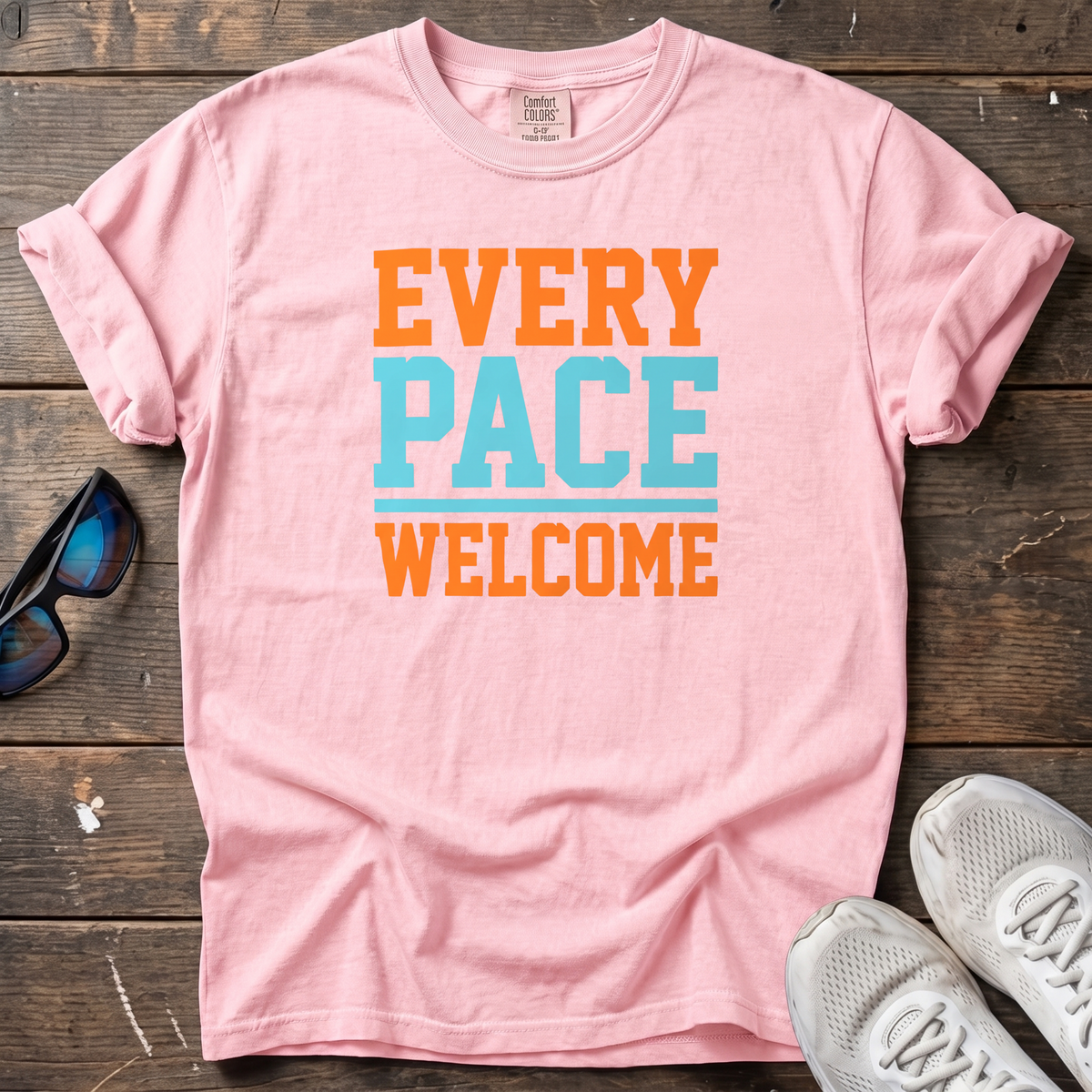 Every Pace Welcome Tee — Blossom