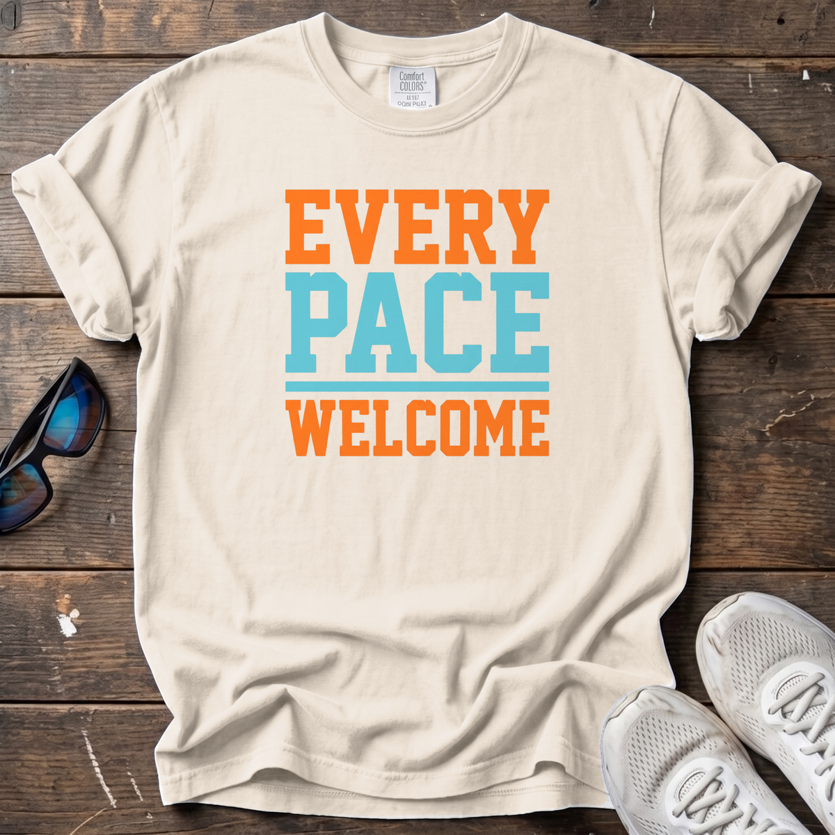 Every Pace Welcome Tee — Ivory