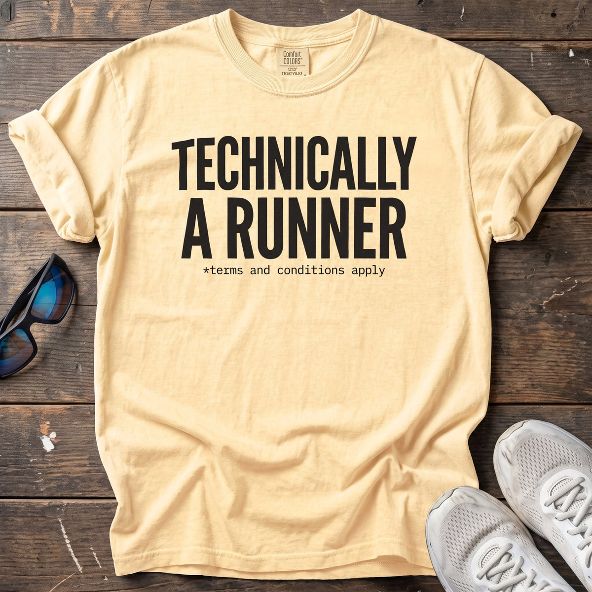 Technically a Runner Tee — Butter
