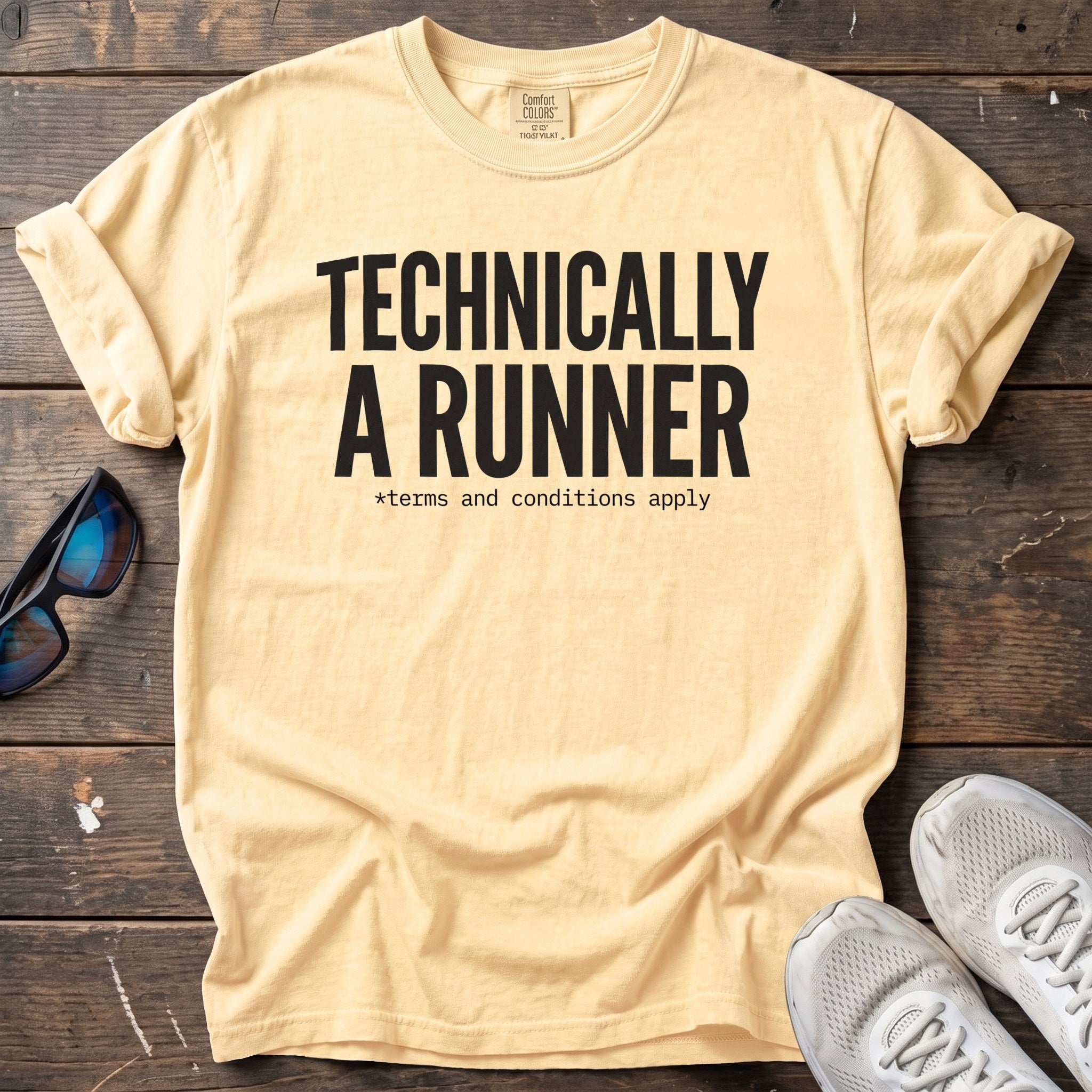 Technically a Runner Tee — Butter