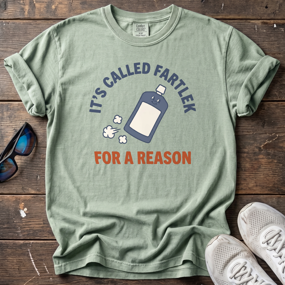 Called Fartlek For A Reason Tee — Bay