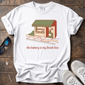 Bakery is My Finish Line Tee — White