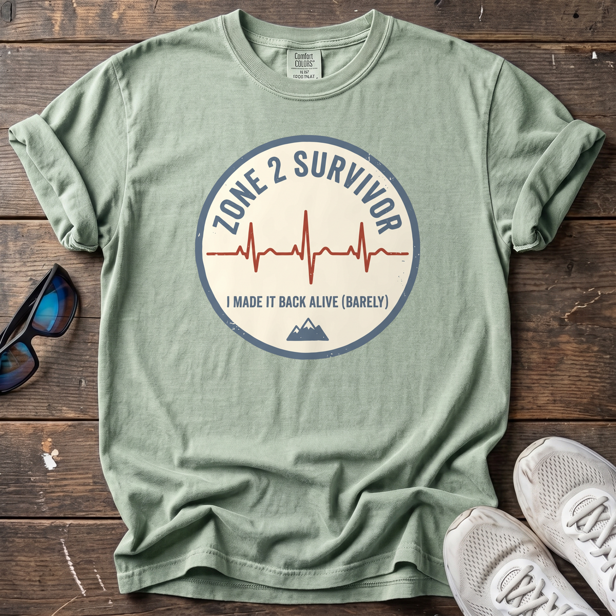 Zone 2 Survivor Pulse Tee — Bay
