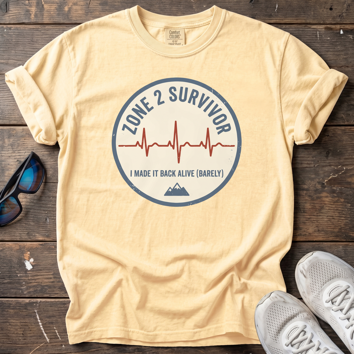 Zone 2 Survivor Pulse Tee — Butter