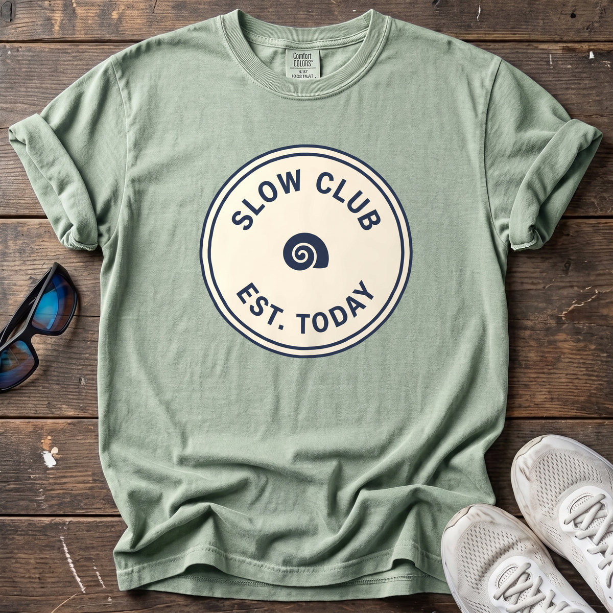 Slow Club Tee — Bay