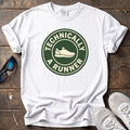 Technically a Runner Shoe Badge Tee — White