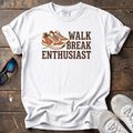 Walk Break Enthusiast Sneakers Tee — White