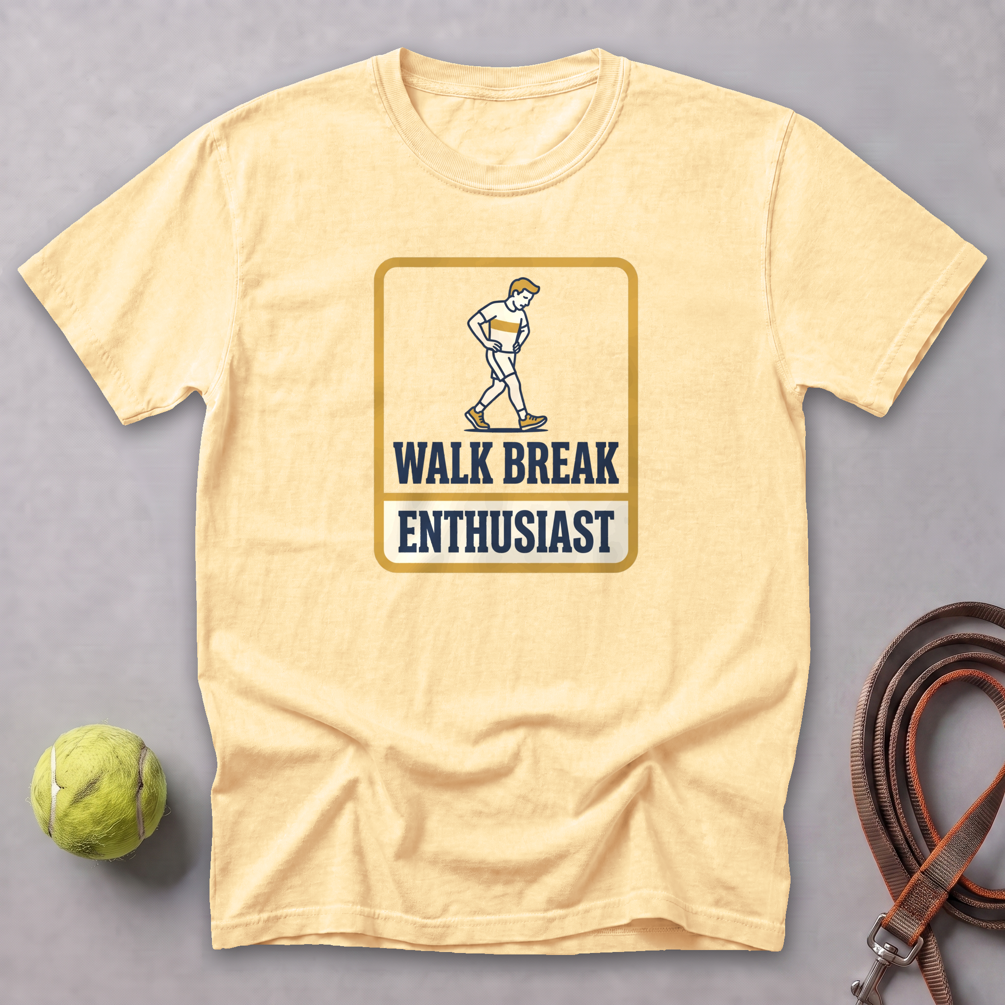 Walk Break Enthusiast Tee — Butter