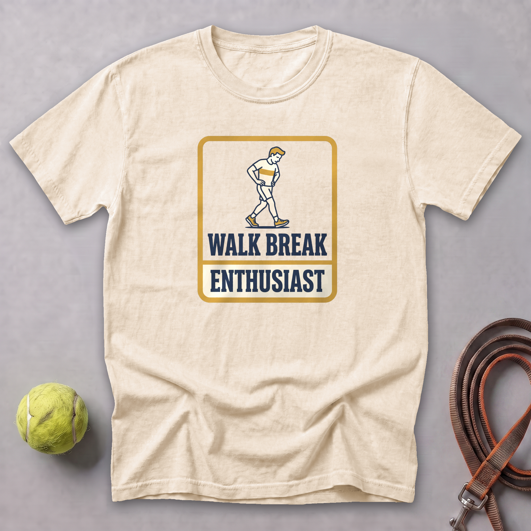 Walk Break Enthusiast Tee — Ivory