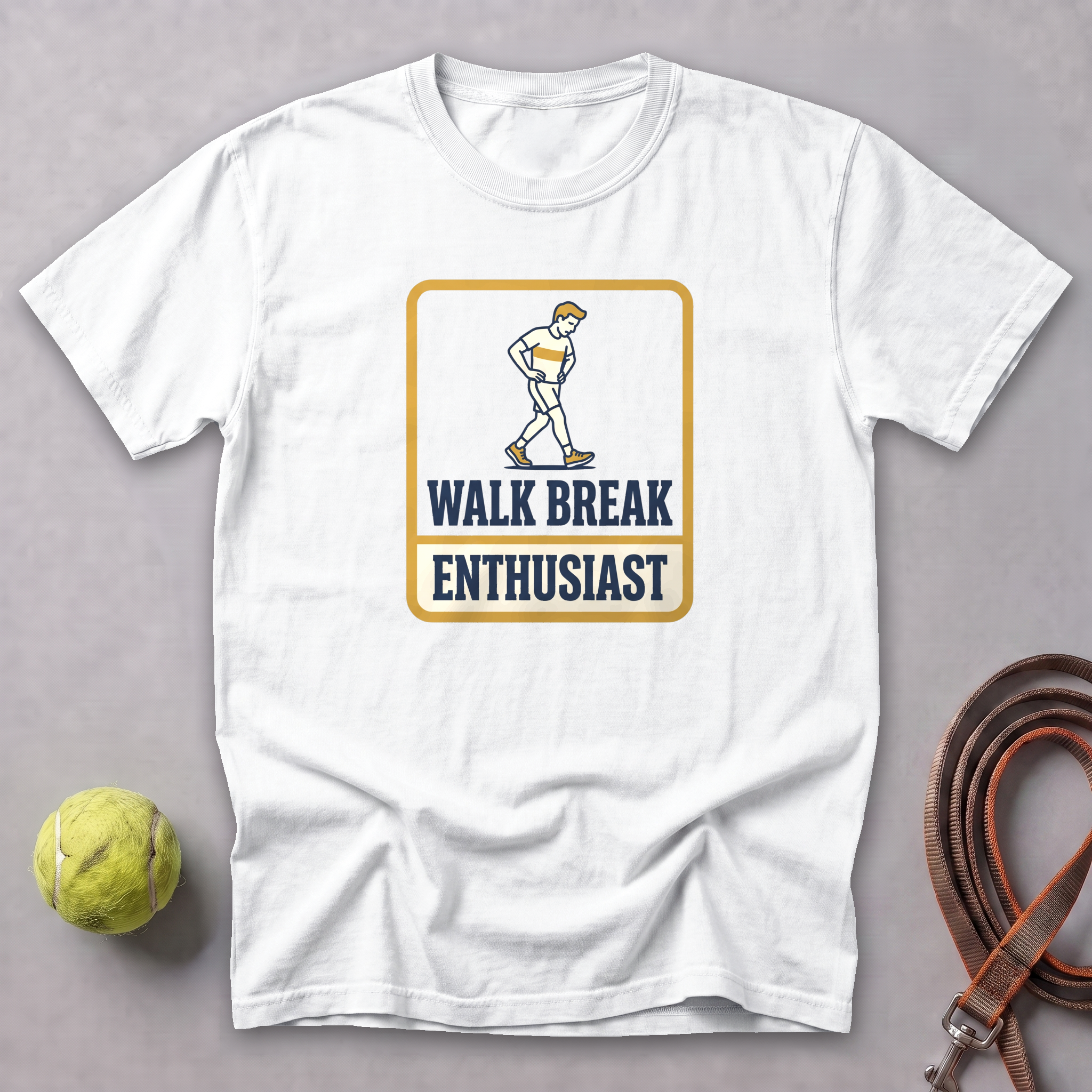 Walk Break Enthusiast Tee — White