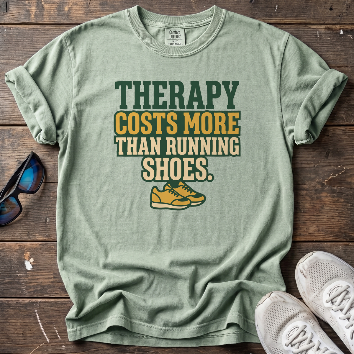Therapy Costs More Tee — Bay