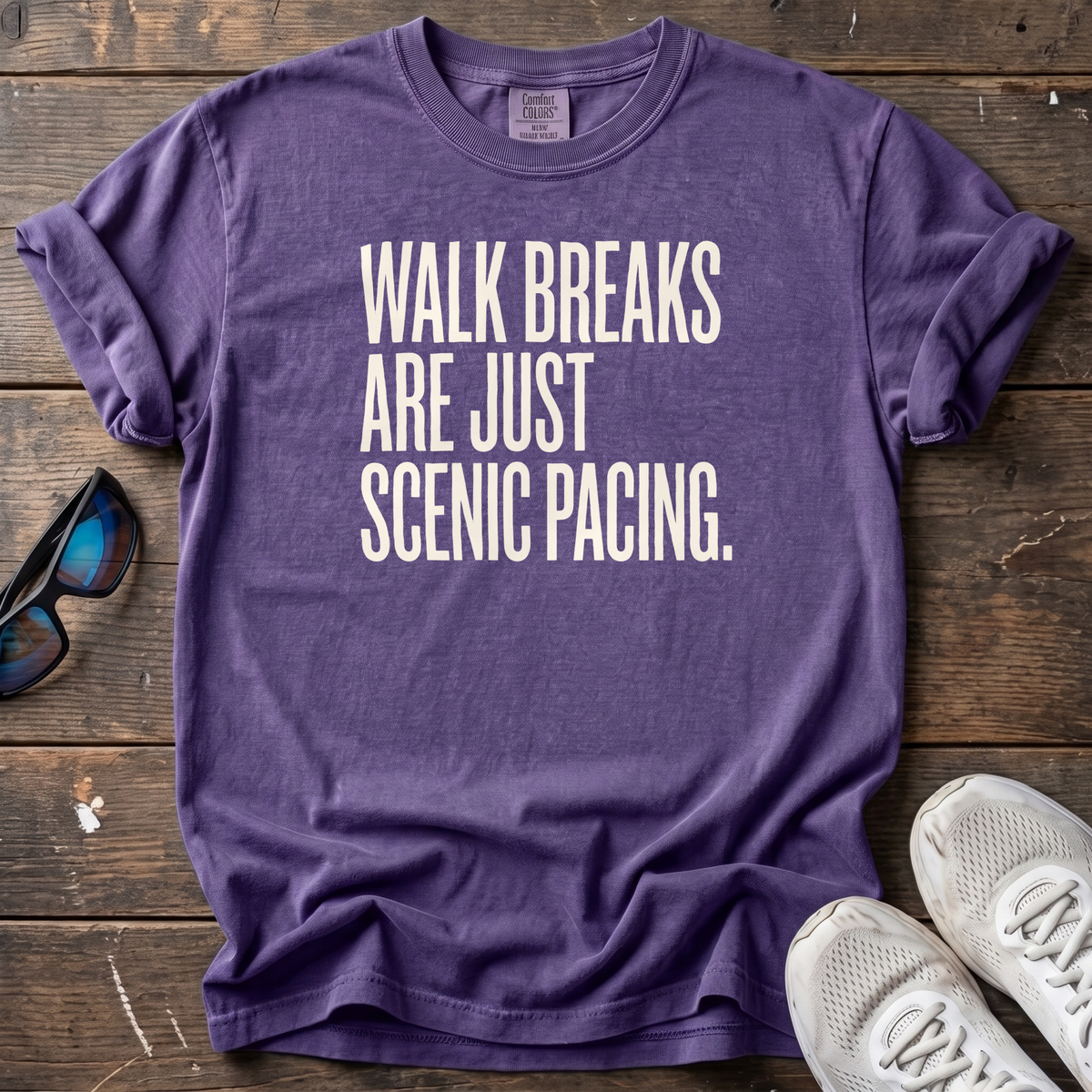 Scenic Pacing Tee — Grape