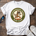 Neighborhood Watch Run Club Tee — White