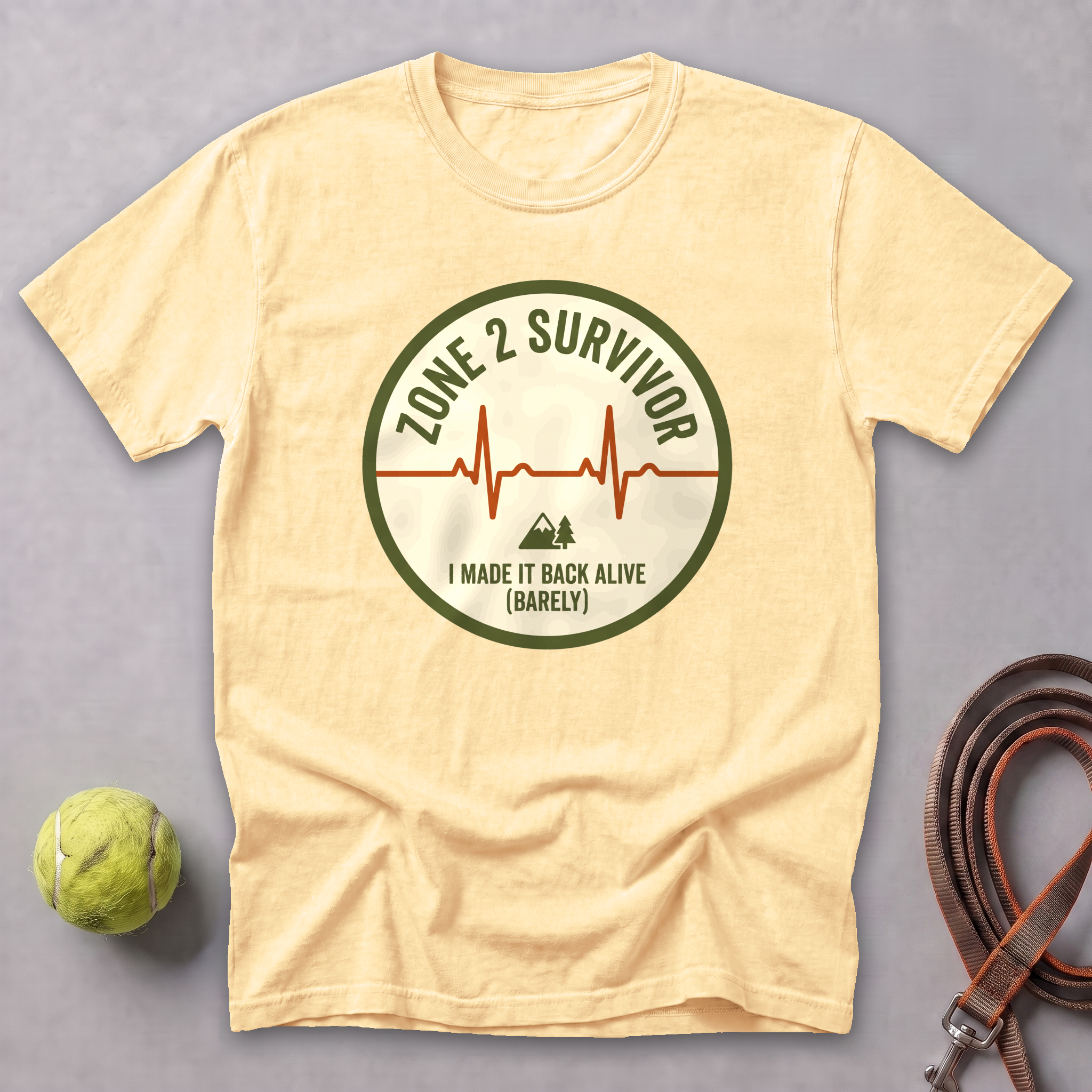 Zone 2 Survivor Tee — Butter