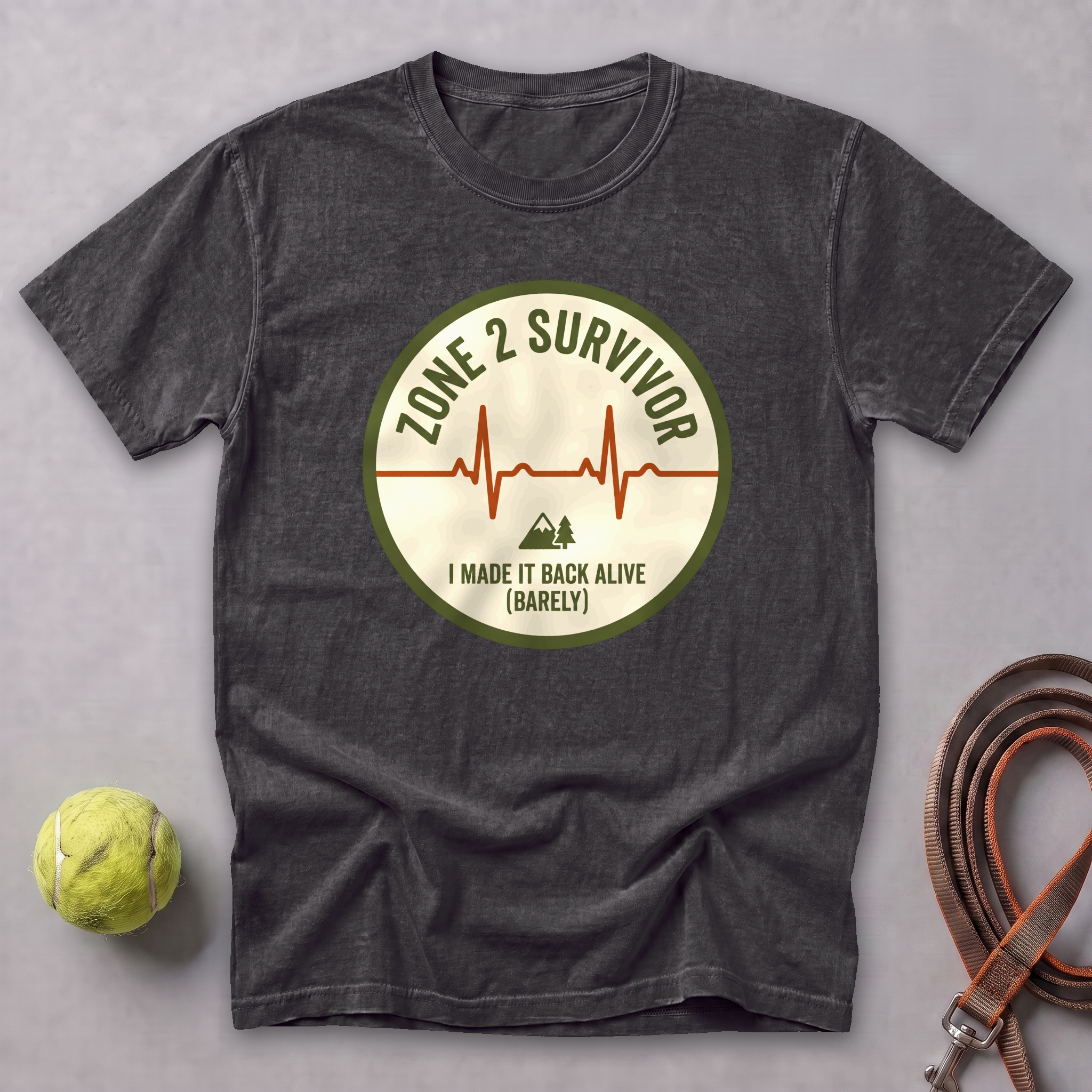 Zone 2 Survivor Tee — Graphite