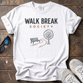 Walk Break Society Tee — White