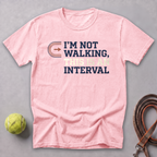 Walk Breaks Are Cardio Track Tee — Blossom