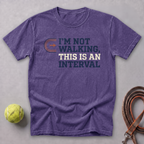 Walk Breaks Are Cardio Track Tee — Grape