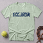 Walk Breaks Are Cardio Text Tee Tee — Bay