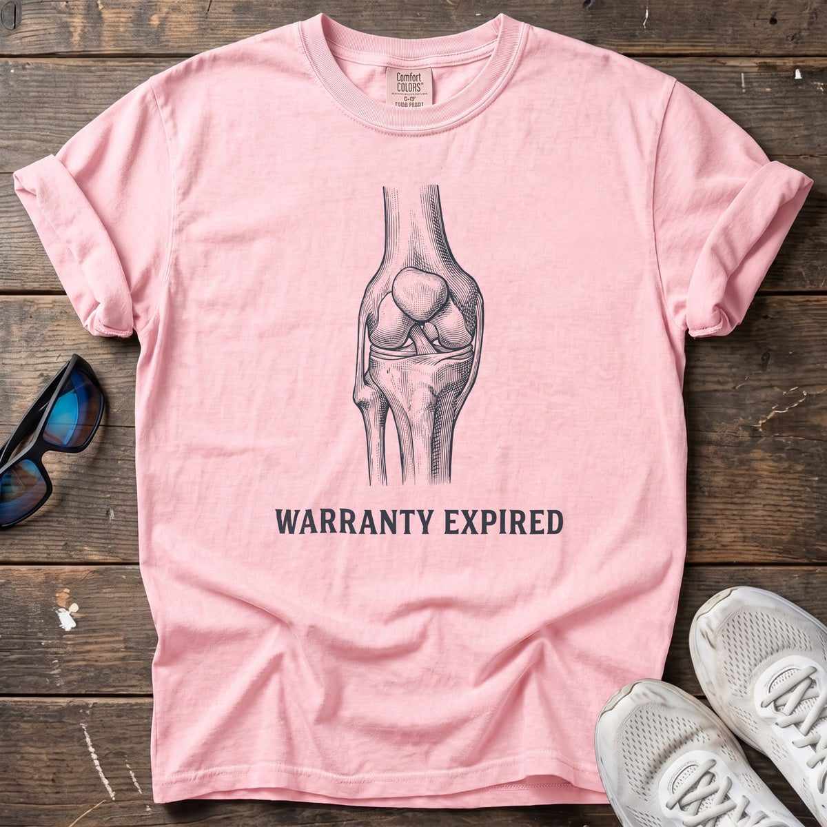 Warranty Expired Tee — Blossom