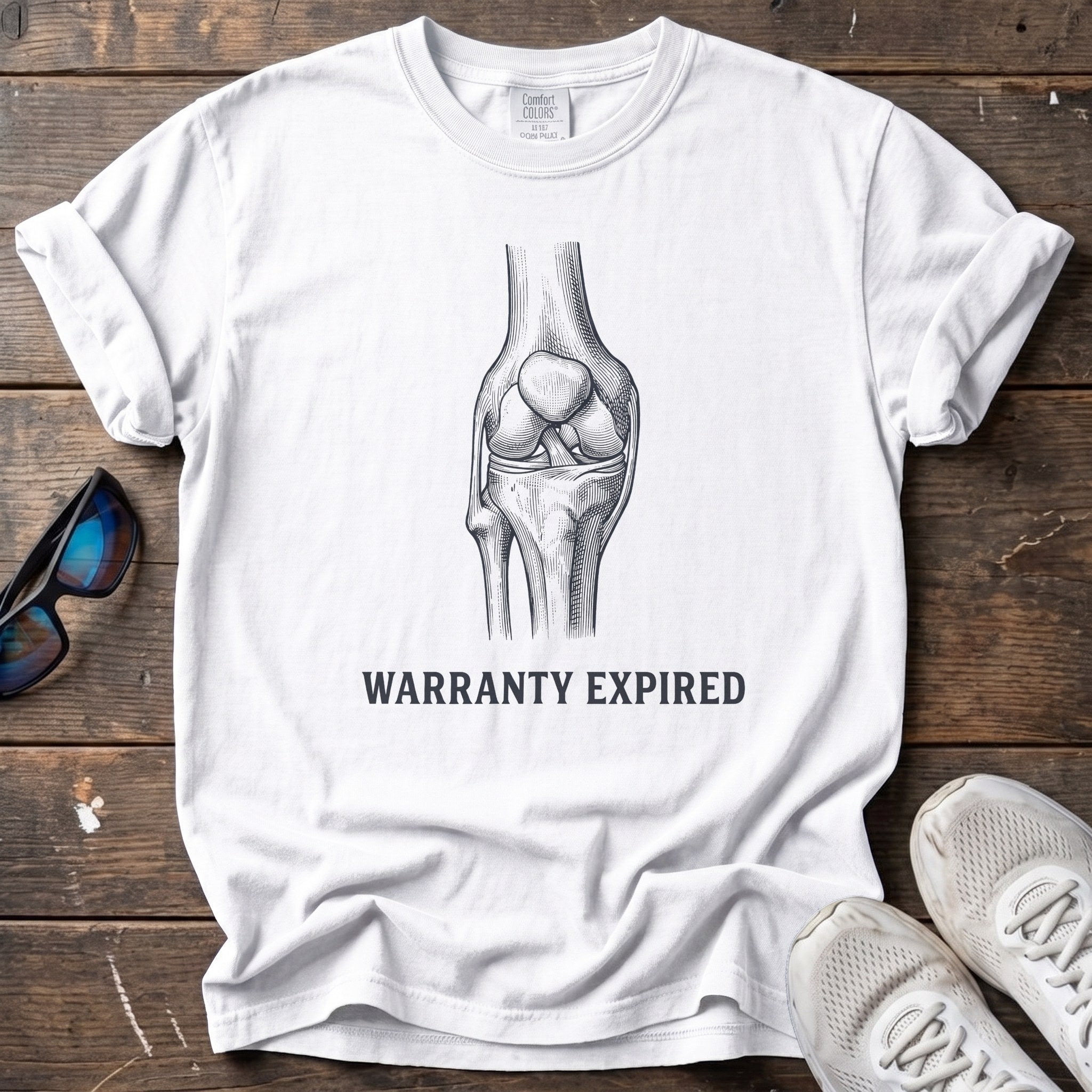 Warranty Expired Tee — White