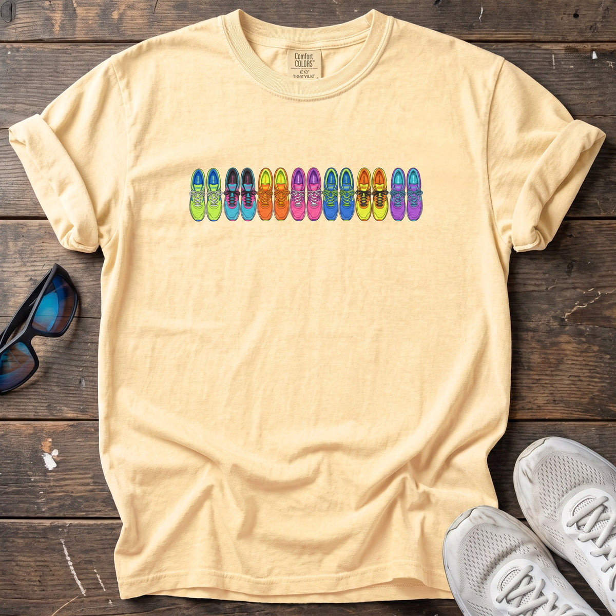 Weekly Rotation Tee — Butter