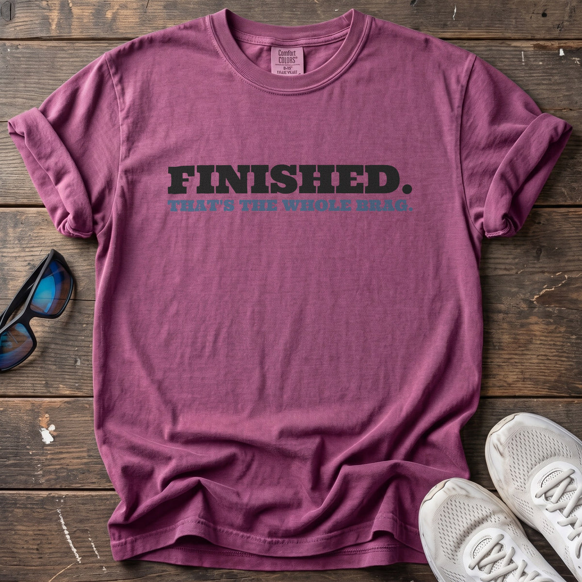 Whole Brag Tee — Berry
