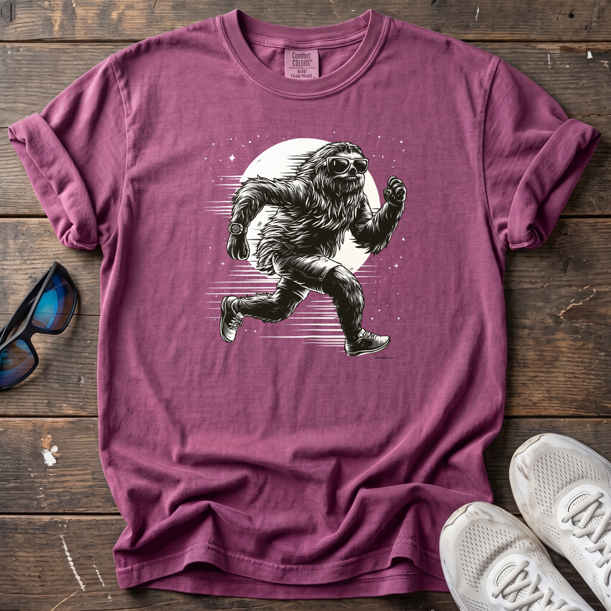 World's Fastest Sloth Tee — Berry