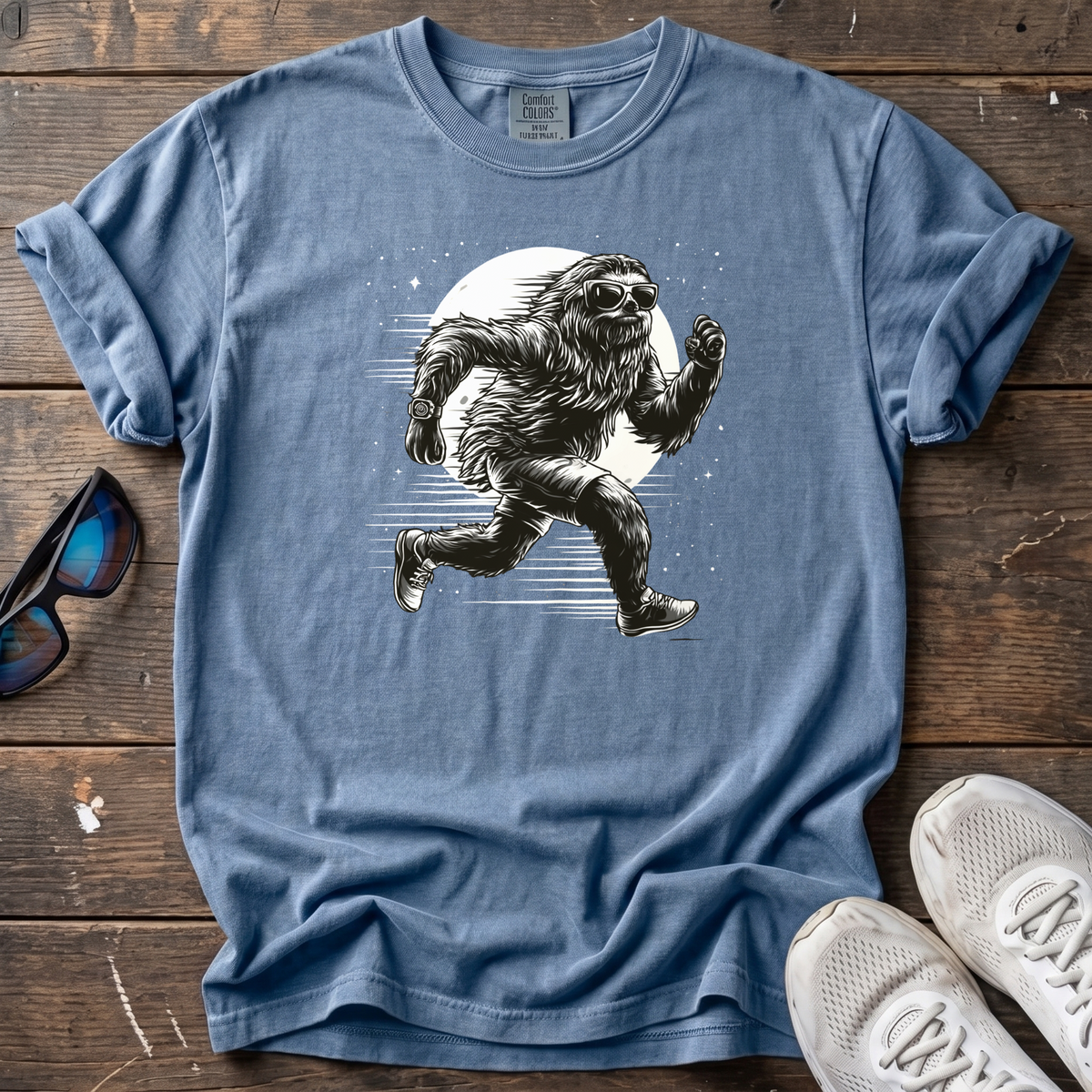 World's Fastest Sloth Tee — Blue Jean